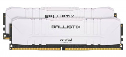 Оперативная память Crucial Ballistix Gaming White 16GB KIT (2x8Gb) DDR4 3200MHz, BL2K8G32C16U4W