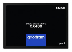 SSD Накопитель 512GB GOODRAM CX400 SATA3, SSDPR-CX400-512-G2