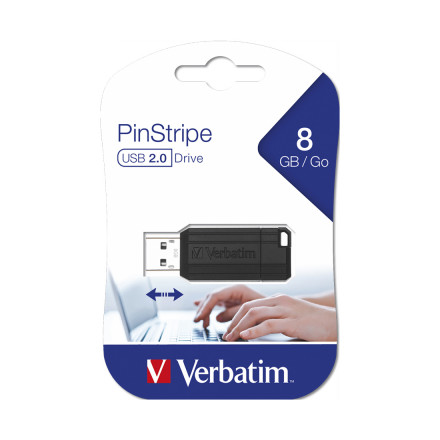 USB-накопитель Verbatim 49062 8GB USB 2.0 Чёрный