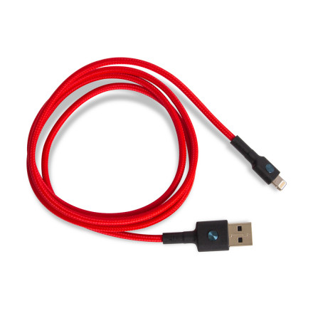 Интерфейсный Кабель USB/Lightning Xiaomi ZMI AL803/AL805 MFi 100 см Красный