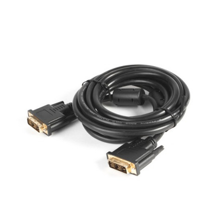 Интерфейсный кабель DVI 18+1Male/18+1Male SHIP DV002-3P Пол. пакет
