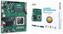 Материнская плата Socket 1700, mITX, iH610 (DP+HDMI), ASUS PRO H610T D4-CSM, 2SO-DIMM DDR4, PCIx16, PCIx1