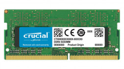Оперативная память для ноутбука 4Gb DDR4 2666MHz Crucial, CT4G4SFS8266