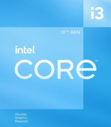 Процессор CPU Intel Core i3-12100F FCLGA1700