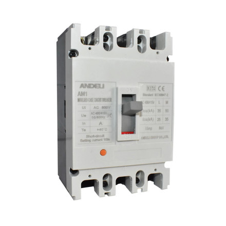 Автоматический выключатель ANDELI AM1-250L 3P 160A