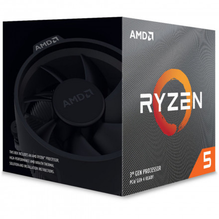 Процессор AMD Ryzen 5 3400G BOX, AM4, YD3400C5FHBOX