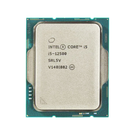 CPU Intel Core i5-12500 Base 3,0GHz(EC), Performance 4,6GHz(PC), Max Turbo 4,6GHz, Cache 18Mb, 6/12 Adler Lake, UHD-графика Intel® 770, Base TDP 65W, 