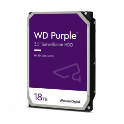 Жесткий диск HDD 18Tb Western Digital Purple SATA 6Gb/s 512Mb 3,5&quot; WD180PURZ