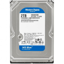Жесткий диск HDD 2Tb Western Digital Blue SATA 6Gb/s 256Mb 7200rpm WD20EZBX