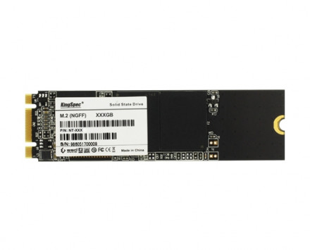 Твердотельный накопитель SSD M.2 SATA 256 GB KingSpec, NT-256 2280, SATA 6Gb/s