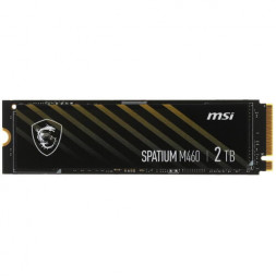 Твердотельный накопитель SSD M.2 2 TB MSI SPATIUM M460, S78-440Q490-P83, NVMe 1.3