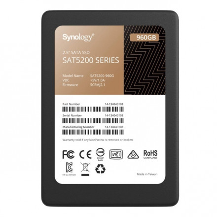 Серверный диск Synology SSD SAT5200-960G
