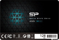 Твердотельный накопитель SSD M.2 SATA 128 GB Silicon Power A55, SP128GBSS3A55M28, SATA 6Gb/s