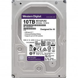 Жесткий диск HDD WD Purple 10ТБ WD102PURZ