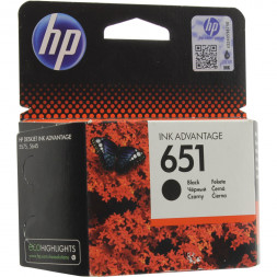 Картридж HP C2P10AE 651 Black Ink, for DeskJet  IA5645 и IA5575, 600 pages