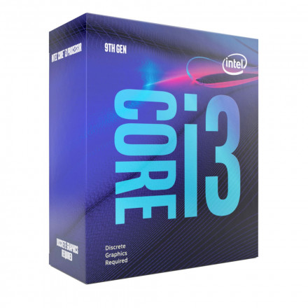 Процессор Intel Core i3 9100 BOX, LGA1151
