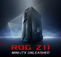Корпус ASUS GR101 ROG Z11 RGB Mini-ITX/DTX Gaming Case,ATX Power Supply,3-Slot Graphics,USB 3.2 Gen 2,Type-C,ARGB Cntrl