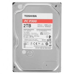 HDD SATA  2000 GB Toshiba P300, HDWD220EZSTA, 5400rpm, 128MB, SATA 6Gb/s, bulk