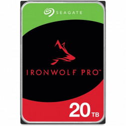 Жесткий диск HDD SATA 20000 GB Seagate IronWolf Pro, ST20000NE000, 7200rpm, 256MB cache, SATA 6 Gb/s