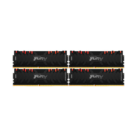 Комплект модулей памяти Kingston FURY Renegade RGB KF436C16RB1AK4/64 DDR4 64GB (Kit 4x16GB) 3600MHz