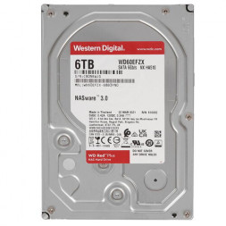 Жесткий диск для NAS систем HDD6Tb Western Digital RED SATA 6Gb/s 3.5&quot; 256Mb 5400rpm WD60EFZX