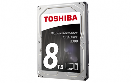Жесткий диск HDD TOSHIBA X300 BULK High-Performance 8000ГБ HDWF180UZSVA/HDETT10ZPA51F