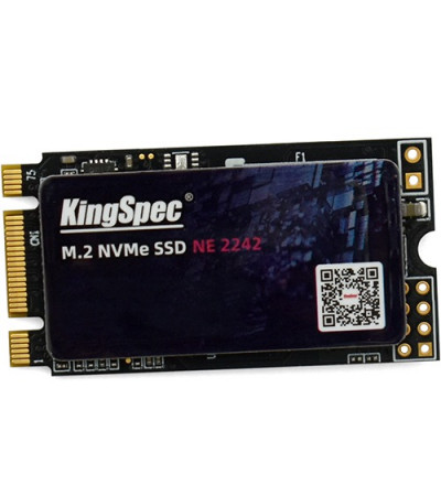Твердотельный накопитель SSD M.2 SATA (2242) 512 GB KingSpec NT-512 2242, PCIe 3.0 x2, NVMe