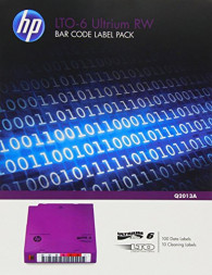 Набор наклеек Label for cartridge HP Enterprise/Bar Code Label Pack/LTO-6/Ultrium RW Q2013A