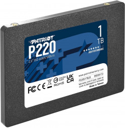 Твердотельный накопитель SSD 1 TB Patriot P220, P220S1TB25, SATA 6Gb/s