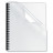 Обложка  ПВХ прозрачная глянец iBind А4/100/150mk  прозрачная