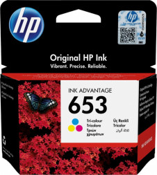 Картридж HP 3YM74AE/Desk jet/№653/tri-colour