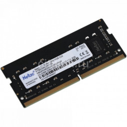 Модуль памяти для ноутбука Netac Basic, NTBSD4N32SP-08, DDR4 SO-DIMM, 8Gb, 3200Mhz, C22