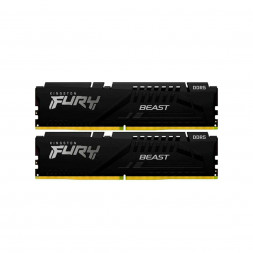 ОЗУ Kingston Fury Beast RGB 32Gb(16x2) 6000MHz DDR5 DIMM, CL40, 1.25v, KF560C40BBAK2-32
