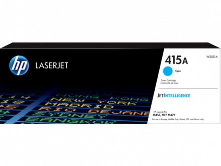 Тонер Картридж HP W2031A 415A Cyan LaserJet for Color LaserJet M454/M479
