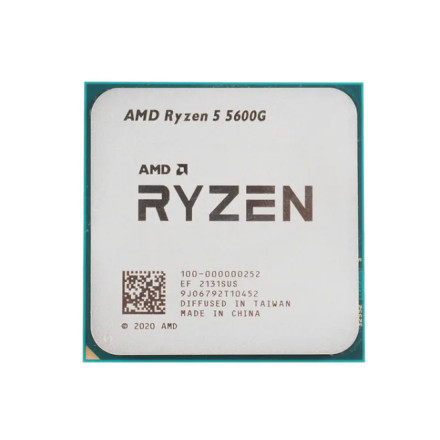 Процессор AMD Ryzen 5 5600G 3,9Гц (4,4ГГц Turbo) AM4, 7nm, 6/12/7, 3Mb L3 32Mb, 65W, with Wraith Ste