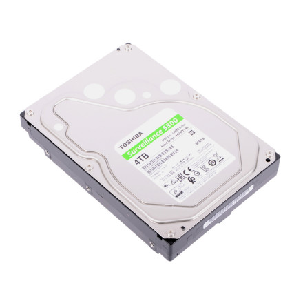 Жесткий диск для Видеонаблюдения HDD 4Tb TOSHIBA Surveillance S300 5400rpm 128Mb SATA3 3,5&quot; HDWT140UZSVA