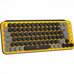 Клавиатура беспроводная Logitech POP KEYS, Blast Yellow