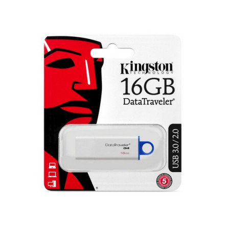 USB-накопитель Kingston DataTraveler® Generation 4 (DTIG4) 16GB