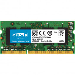 Оперативная память для ноутбука Crucial 4GB DDR3 1600MHz, CT51264BF160B