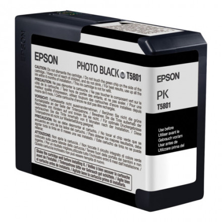Картридж струйный Epson C13T580100 Photo Black (80ml)