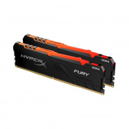 Комплект модулей памяти Kingston HyperX Fury RGB HX432C16FB3AK2/64 DDR4 64GB (2x32G) 3200MHz