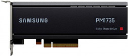 Твердотельный накопитель SSD 1600 GB Samsung PM1735, MZPLJ1T6HBJR-00007, PCIe 4.0 x8, NVMe 1.3