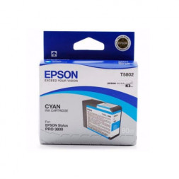 Картридж струйный Epson C13T580200 Cyan 80ml