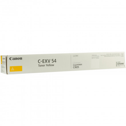 Тонер Canon C-EXV 54 Yellow  8,500 pages for iR ADV C30xx 1397C002