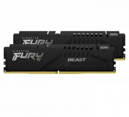 Оперативная память Kingston FURY Beast Black KF564C32BBEK2-32 DIMM DDR5, 32GB (2 x 16GB), 6400 MHz