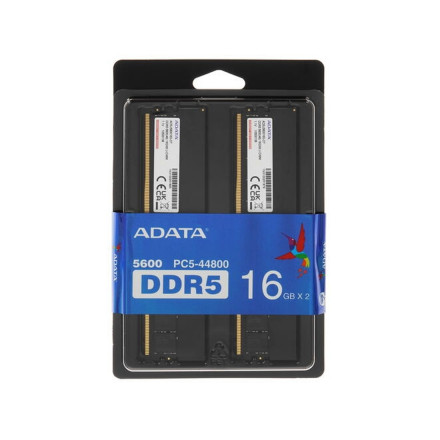 DIMM DDR5 32 GB kit &lt;5600MHz&gt; ADATA, AD5U560016G-DT, (2x16GB), CL46