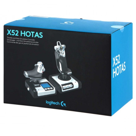 Контроллер игровой Logitech G X52 H.O.T.A.S. 945-000006