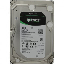 Жесткий диск HDD 8Tb Seagate Enterprise EXOS 7E8 256Mb 7200rpm SAS 3.5&quot; ST8000NM0075