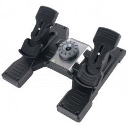 Контроллер игровой Logitech G Flight Rudder Pedals (педали управления рулём и ножным тормозом для ав