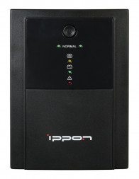 ИБП Ippon Back Basic 2200 Euro, 2200VA, 1320Вт, AVR 162-280В, 4хEURO, управление по USB, без комлекта кабелей 1108028